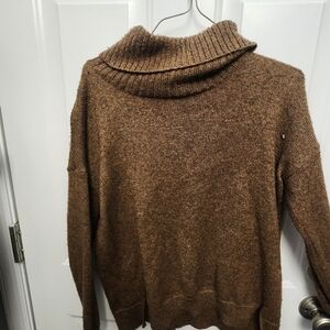 Cozy Brown Knit Sweater